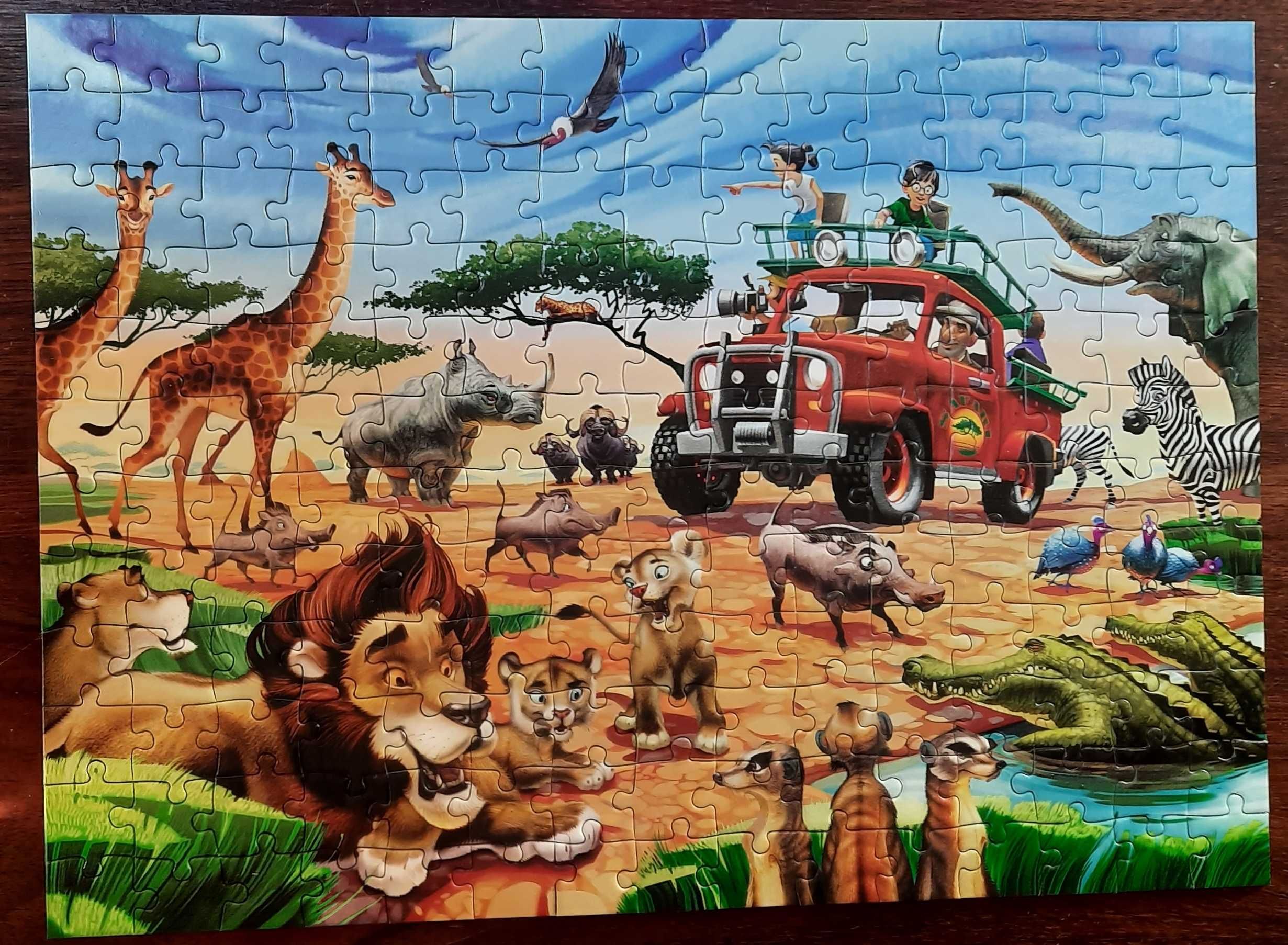 puzzle Safari 180el Castorland