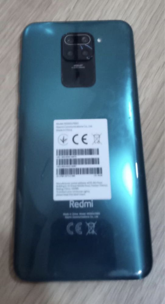 Redmi note 9 com capa