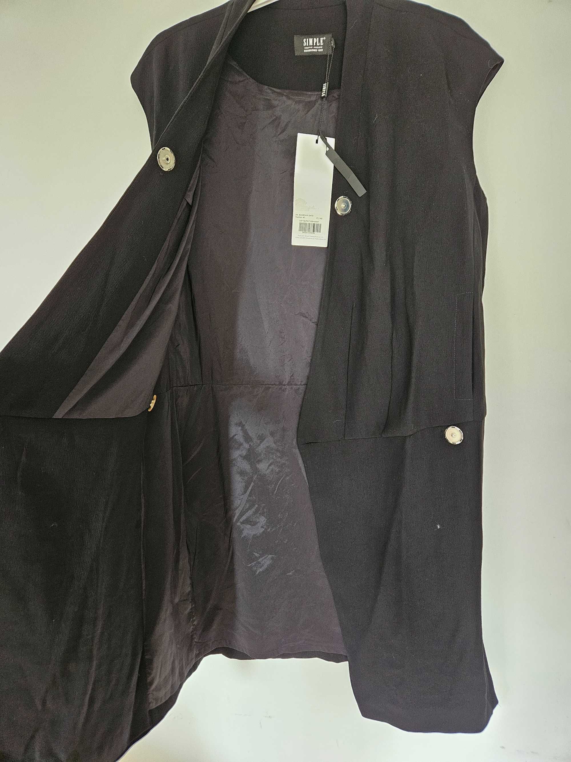 Nowa sukienka Simple rozmiar 40 czarna elegancka ołówkowa
