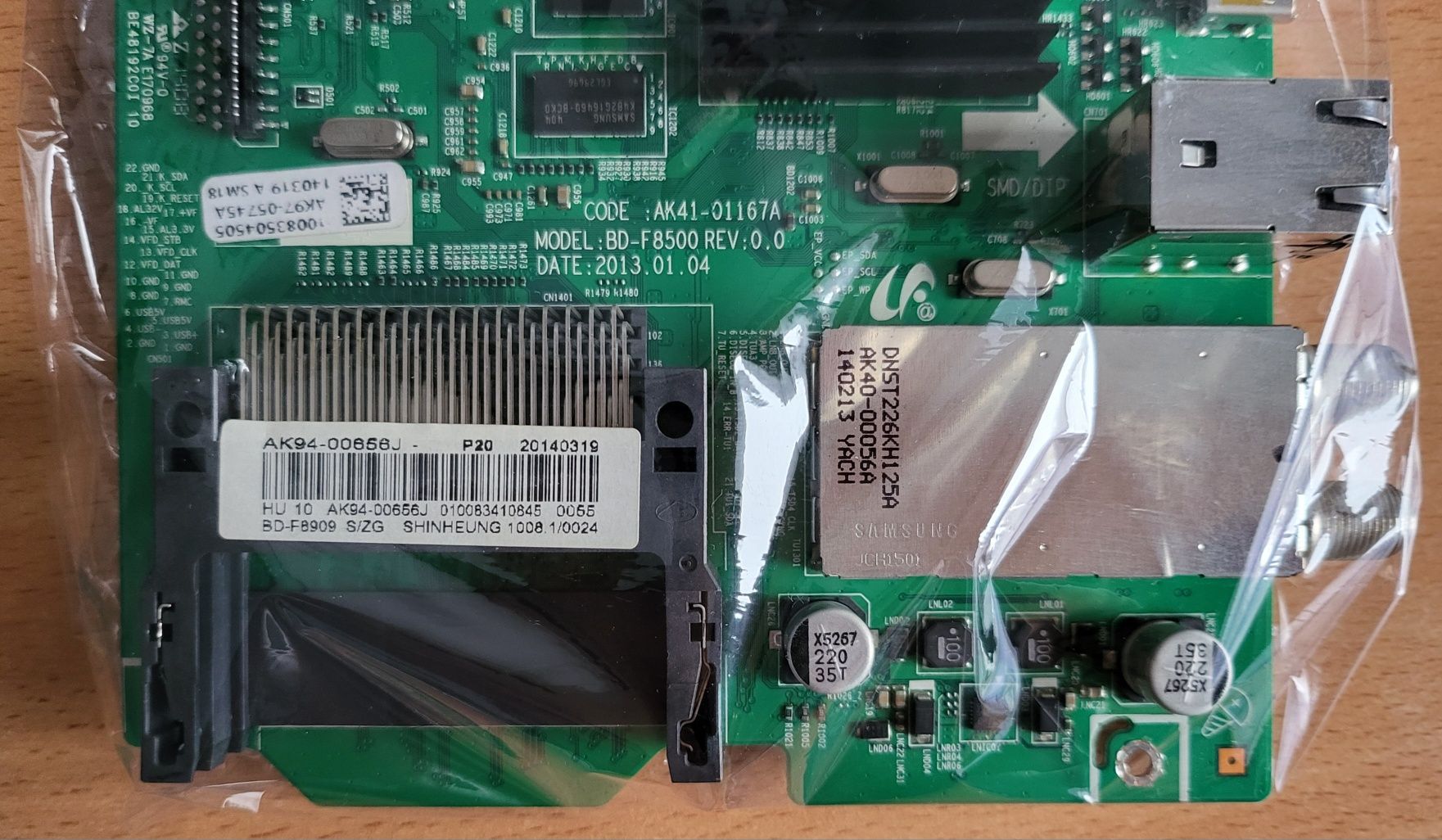 Samsung BD-F8900S - Płyta główna, przetestowanya, sprawna..