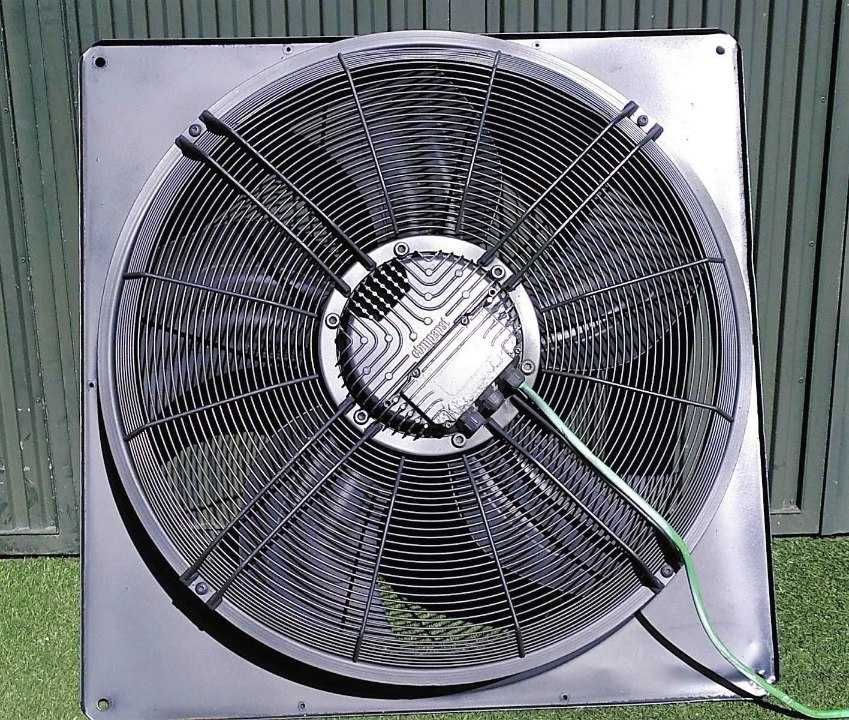 Ventiladores industrias trifásico 28000m3/h com variador de velocidade