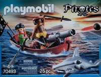 Nowy zestaw klocków Playmobil Pirates 70493- Łódź piracka