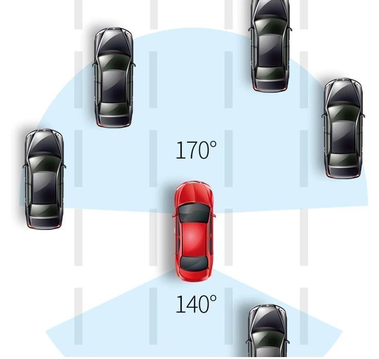 Wideorejestrator Kamera Rejestrator Jazdy M50 W Lusterku Z Kamerą