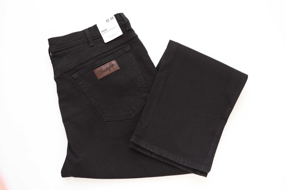 WRANGLER TEXAS W42 L34 męskie spodnie jeansy nowe regular straight