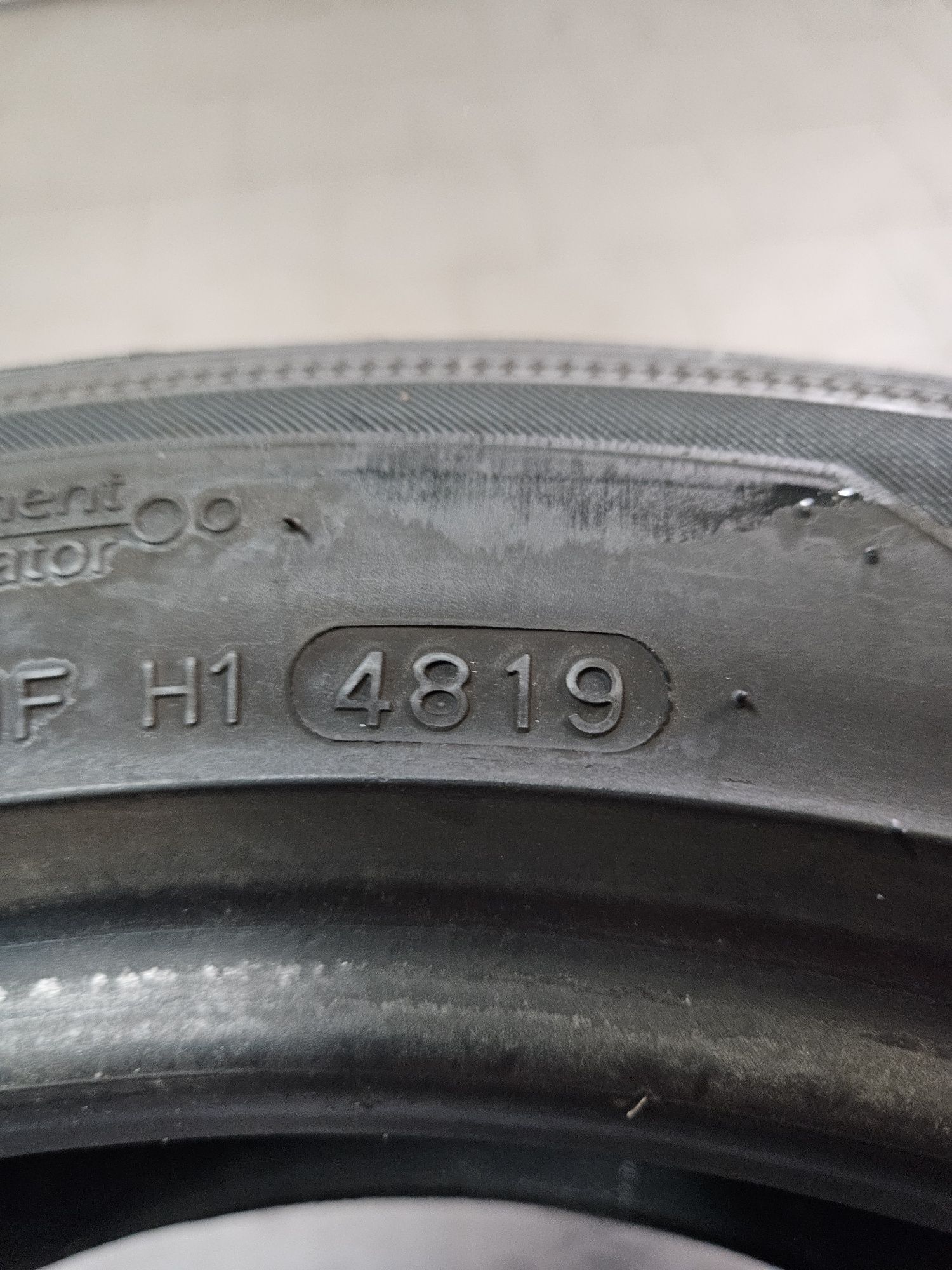 4szt lato 185/55-16 Hankook ~6.8mm