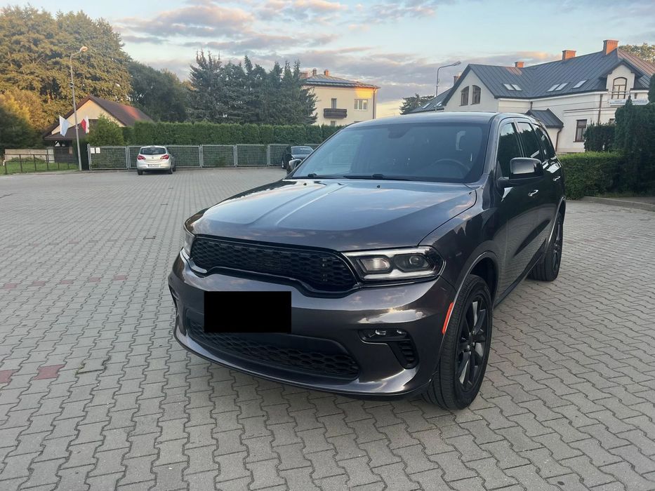 Dodge Durango 2019 3.6 BLACKTOP AWD/Mały przebieg/FV 23%/Felgi 20 cali/