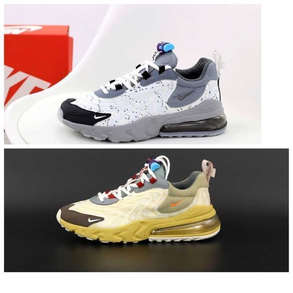Кроссовки Nike Air Max 270 React x Travis Scott найк макс трэвис скотт