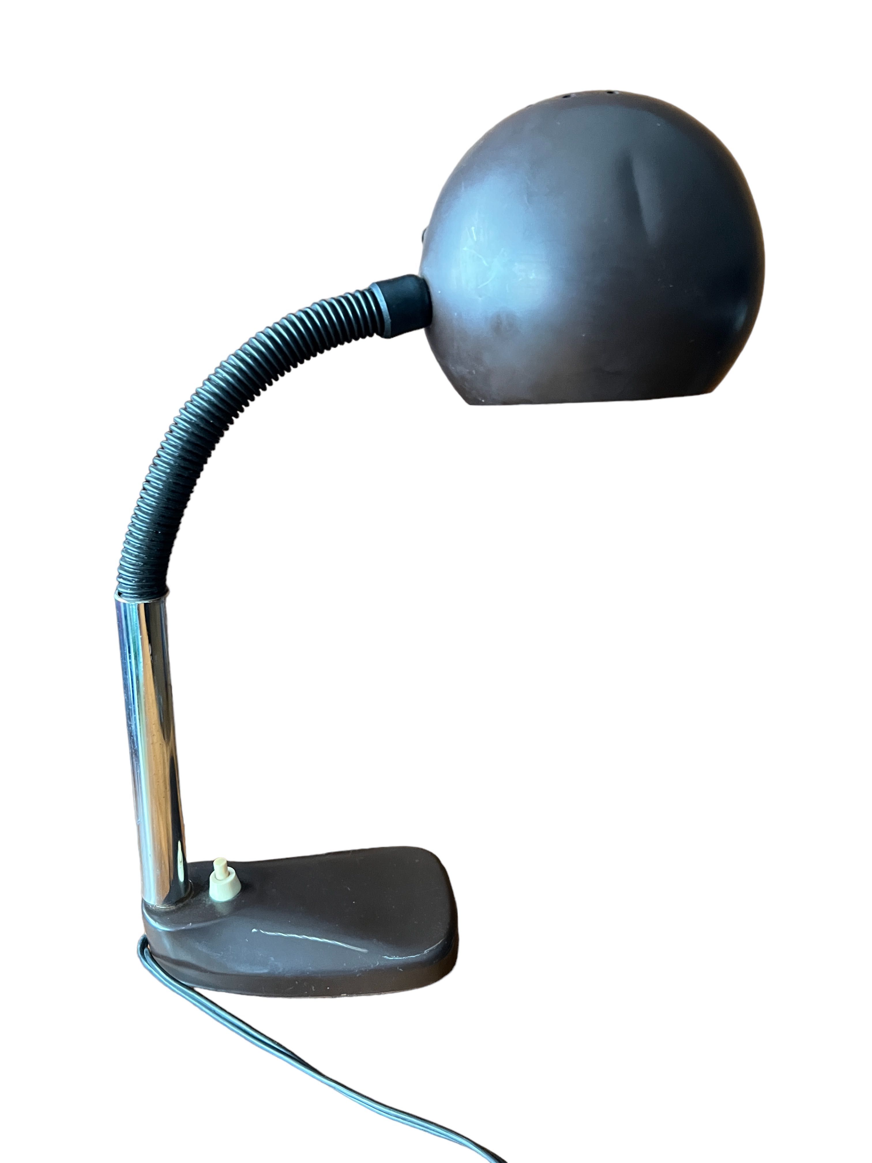 Lampa biurkowa- space age vintage prl