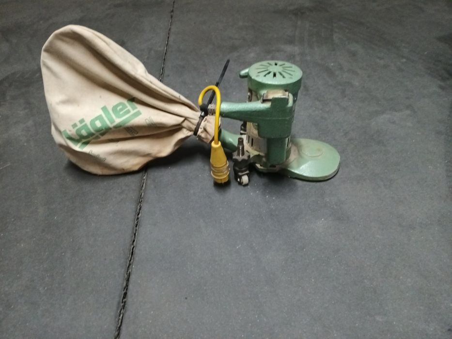 Vendo conjunto de máquinas de afagar soalhos da marca Lägler