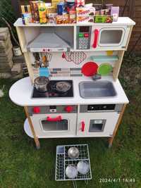 Kuchnia dla dzieci Ikea naczynia przybory kuchenne gratis wózek dla la