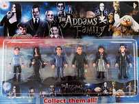 Wednesday Addams rodzina Addamsów zestaw 6 figurek