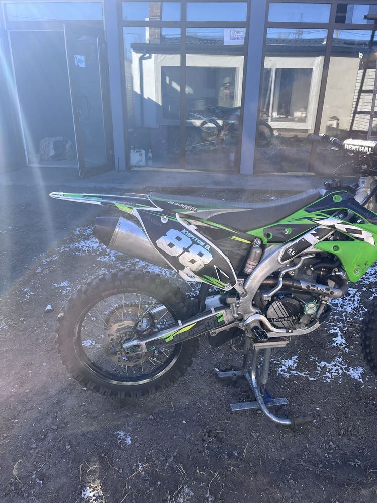 Kawasaki kx450f 2013 на докуменках