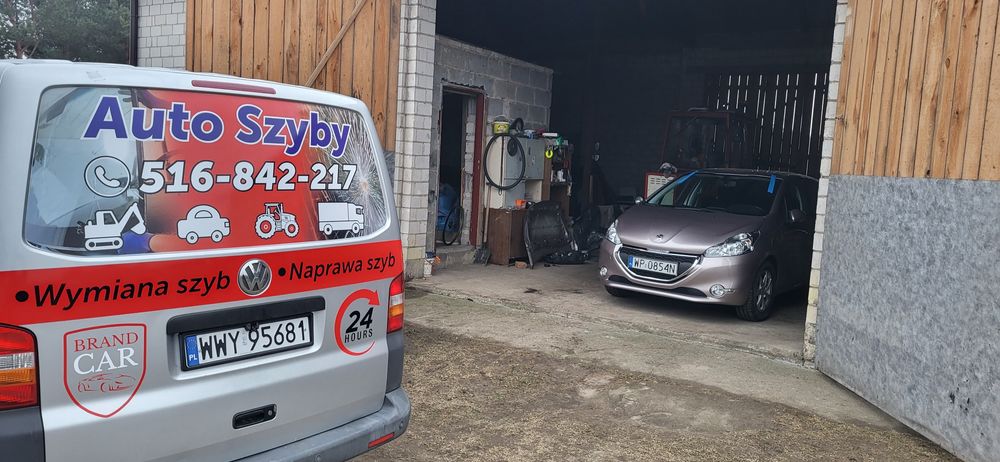 GWARANCJA>Mobilna wymiana szyb samochodowych i maszyn. Konkurencyjne c