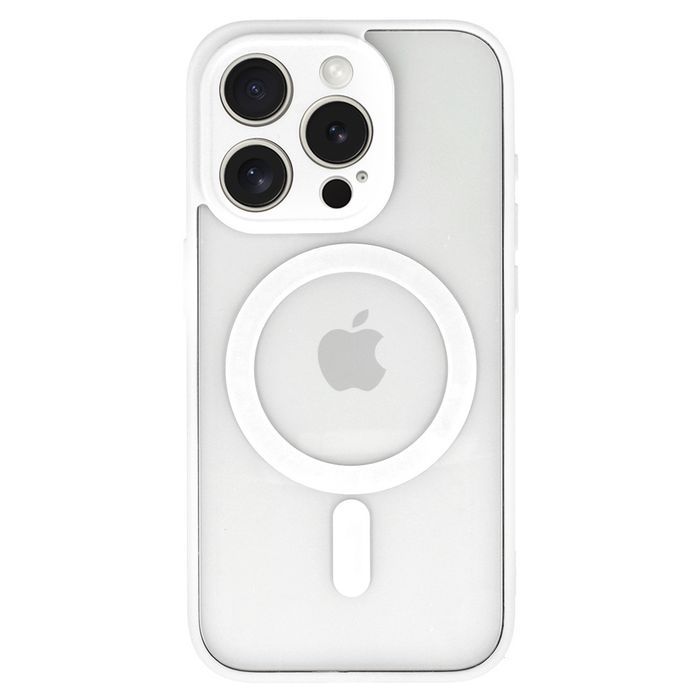 Acrylic Color Magsafe Case Do Iphone 13 Pro Biały