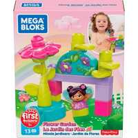 Fisher-Price Mega Bloks Ogród Kwiatowy wróżka z błyszczącymi skrzydełk