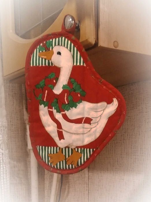 Прихватка «Гусь різдвяний»