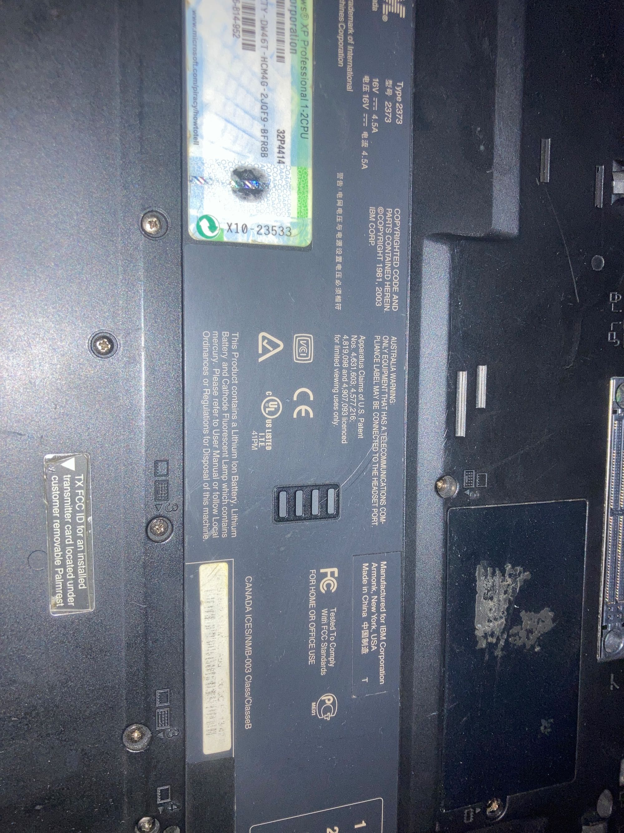 Thinkpad T41 sprawny