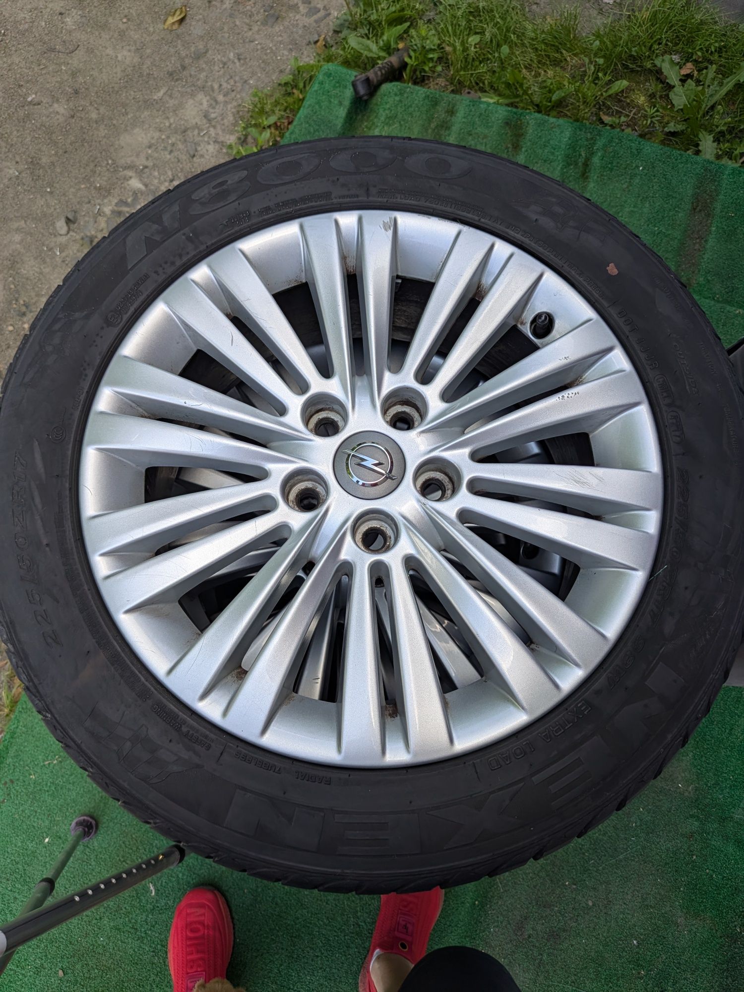 Диски диск 5x115 R17 резина 225/50