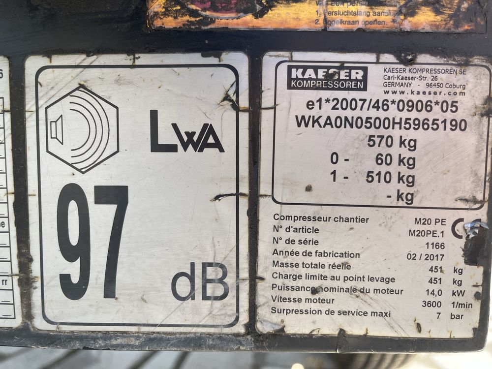 COMPRESSOR KAESER M20