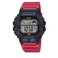 Мужские часы CASIO WS-1400H-4AVEF - красные