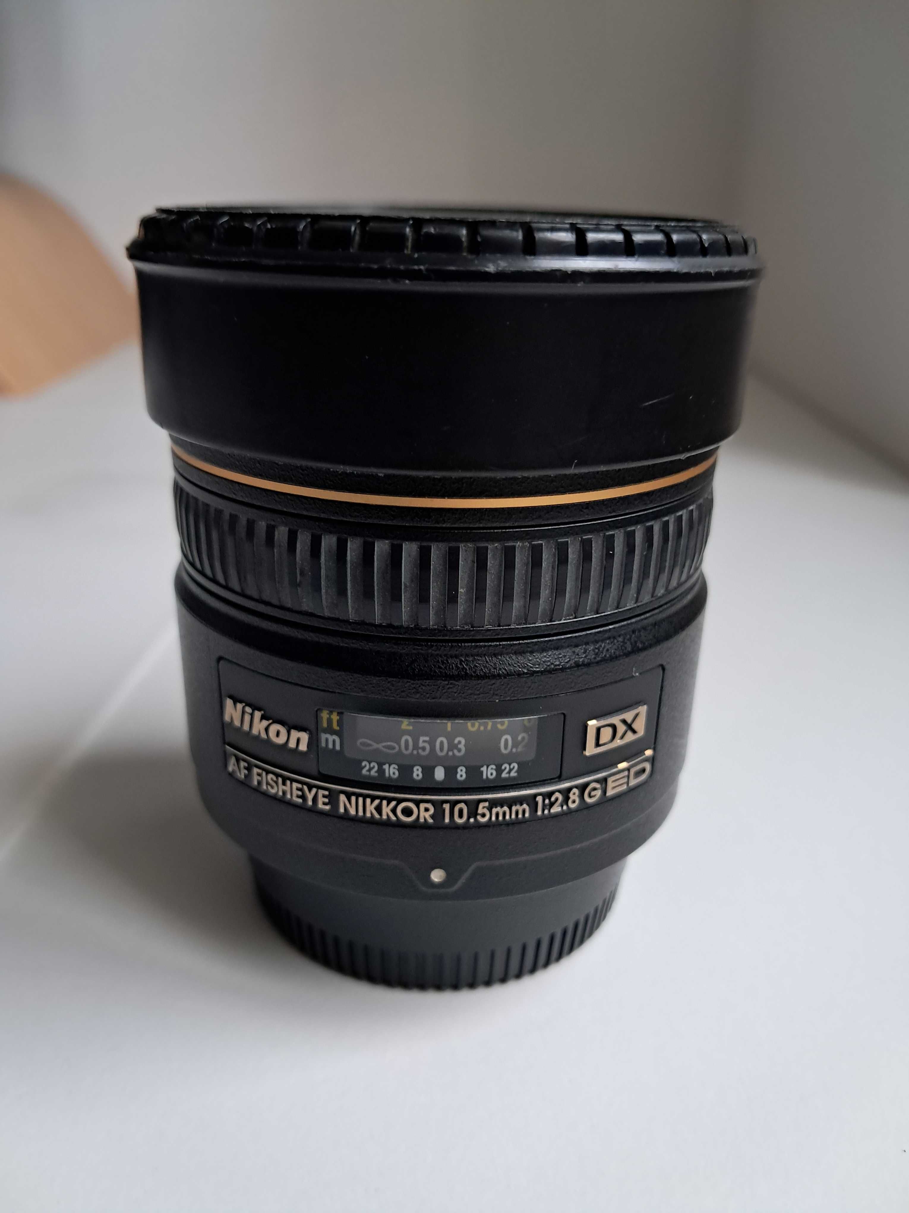 Lente Nikon AF DX Fisheye-Nikkor 10.5 2.8G ED