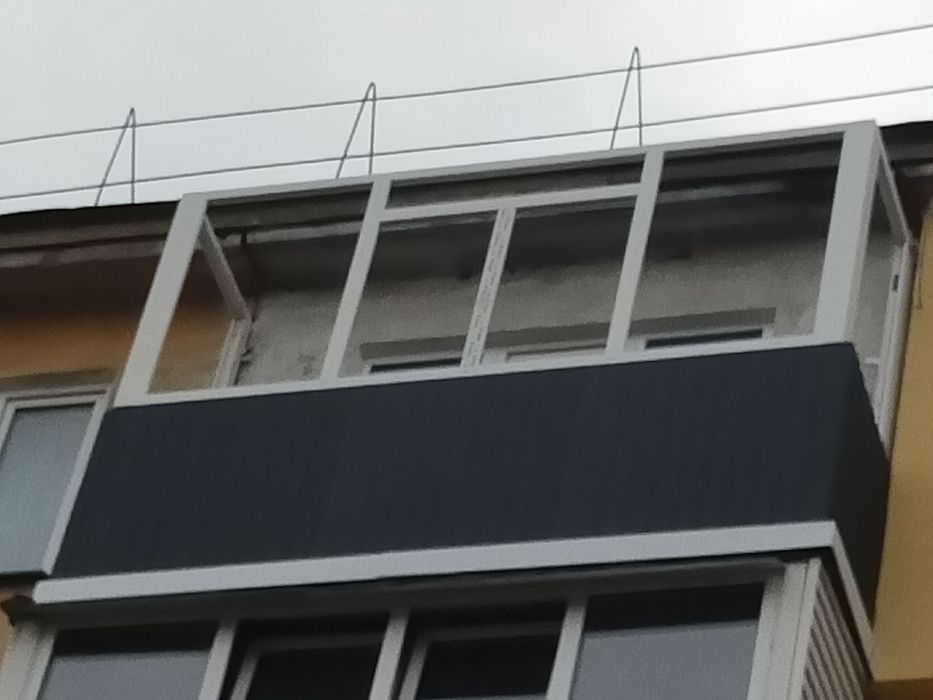Отделка балконов внутренние и наружные работы