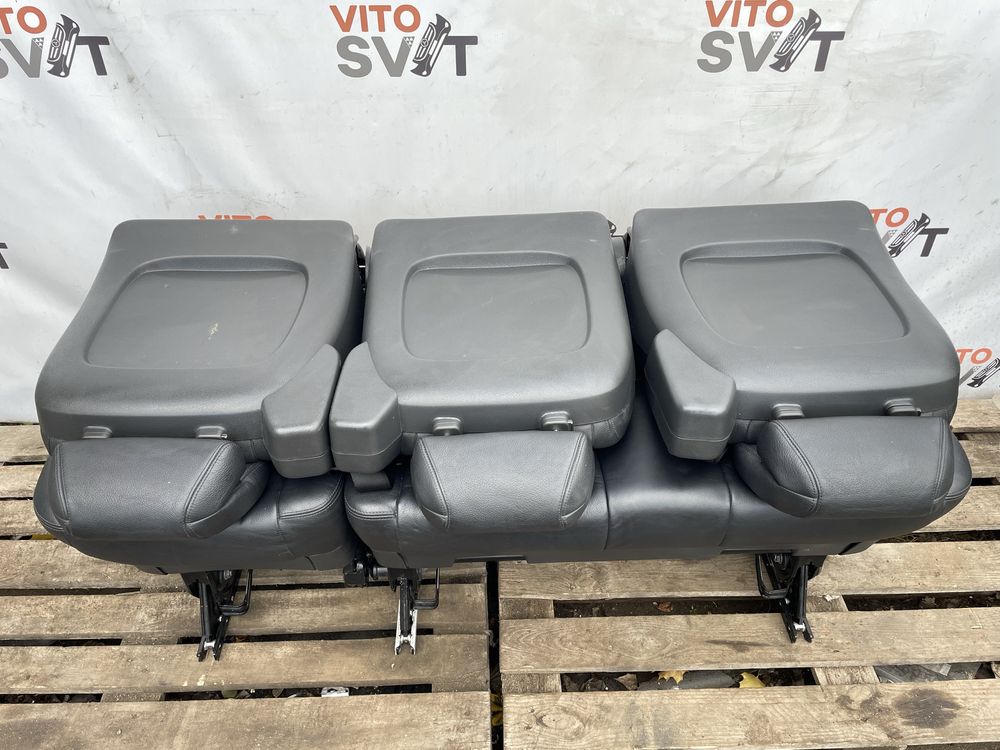 Сидения тройное комфортное на VITO-VIANO W 639 сідушка салон