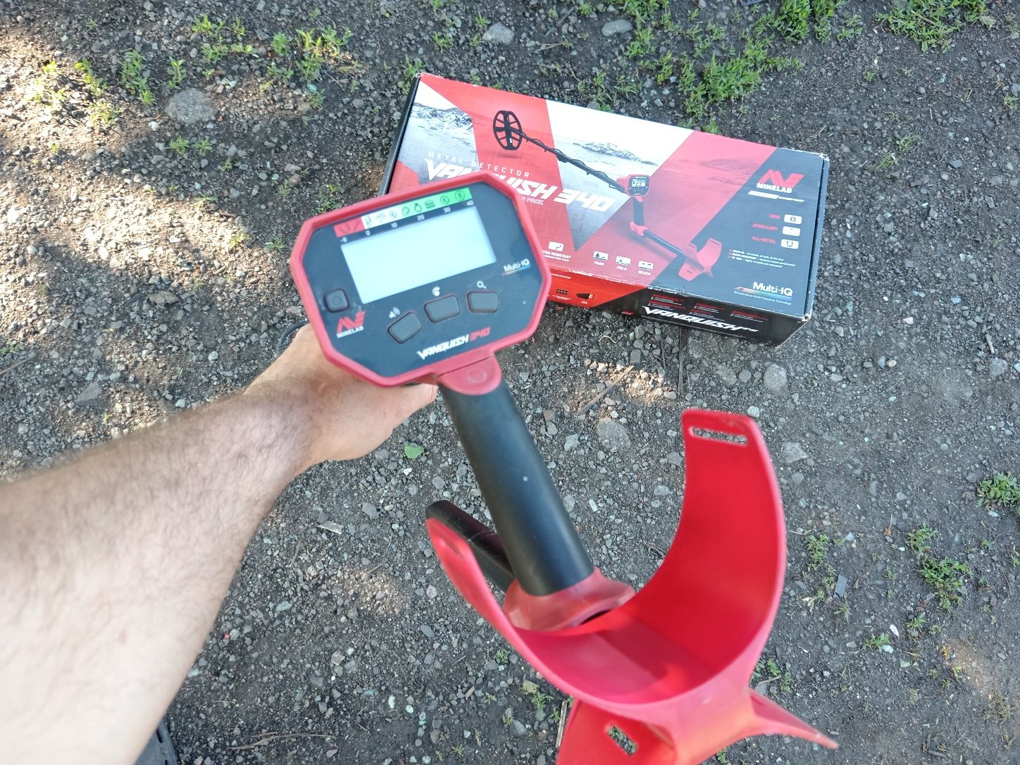 Металлоискатель minelab vanquish