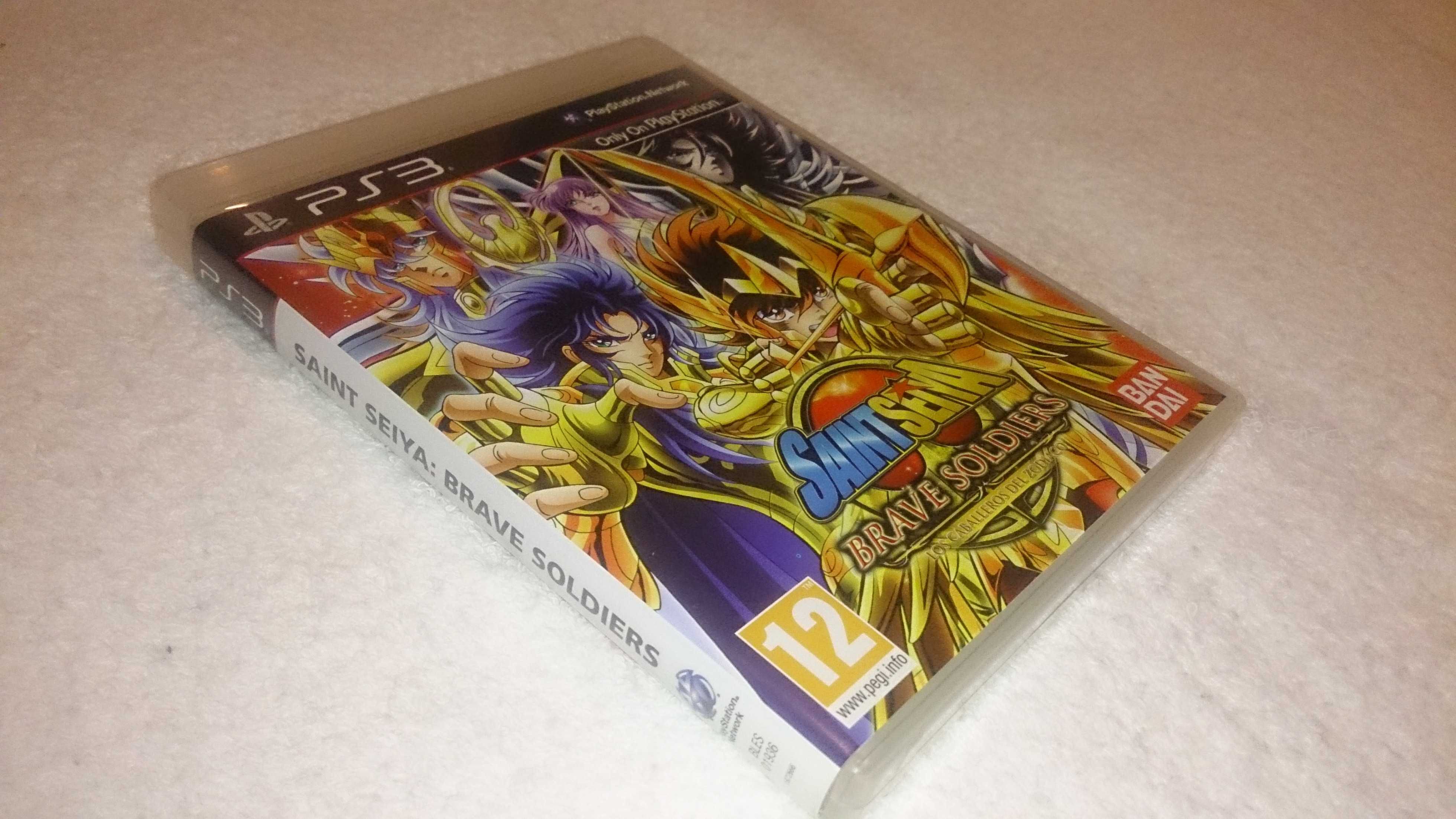 saint seiya: brave soldiers - jogo ps3 (jogo playstation 3) raro