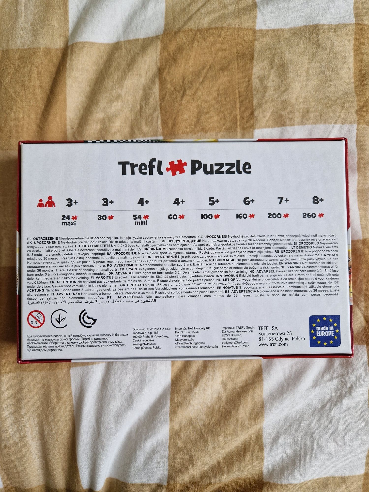 Puzzle Trefl Auta