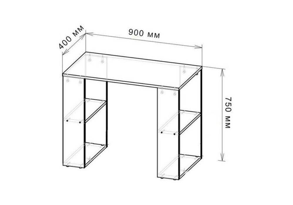 ‼️Гарантія 1 РІК‼️Письмовий стіл для ноутбука та роботи вдома