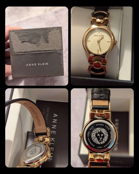 Zegarek Damski Anne Klein AK-2630CHBK czarny