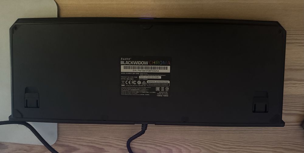 Teclado Razer Blackwidow Chroma