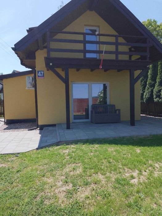 Działka z domem nad Jeziorem Łaśmiady