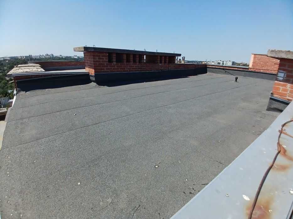 Ремонт даху, покрівлі, гідроізоляція покрівельні роботи, рубероїдом