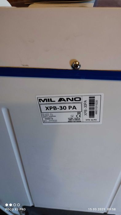 Пральна мвшина механічна. Мілано.Нова.