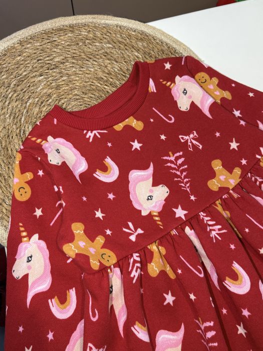 Новорічна сукня на флісі