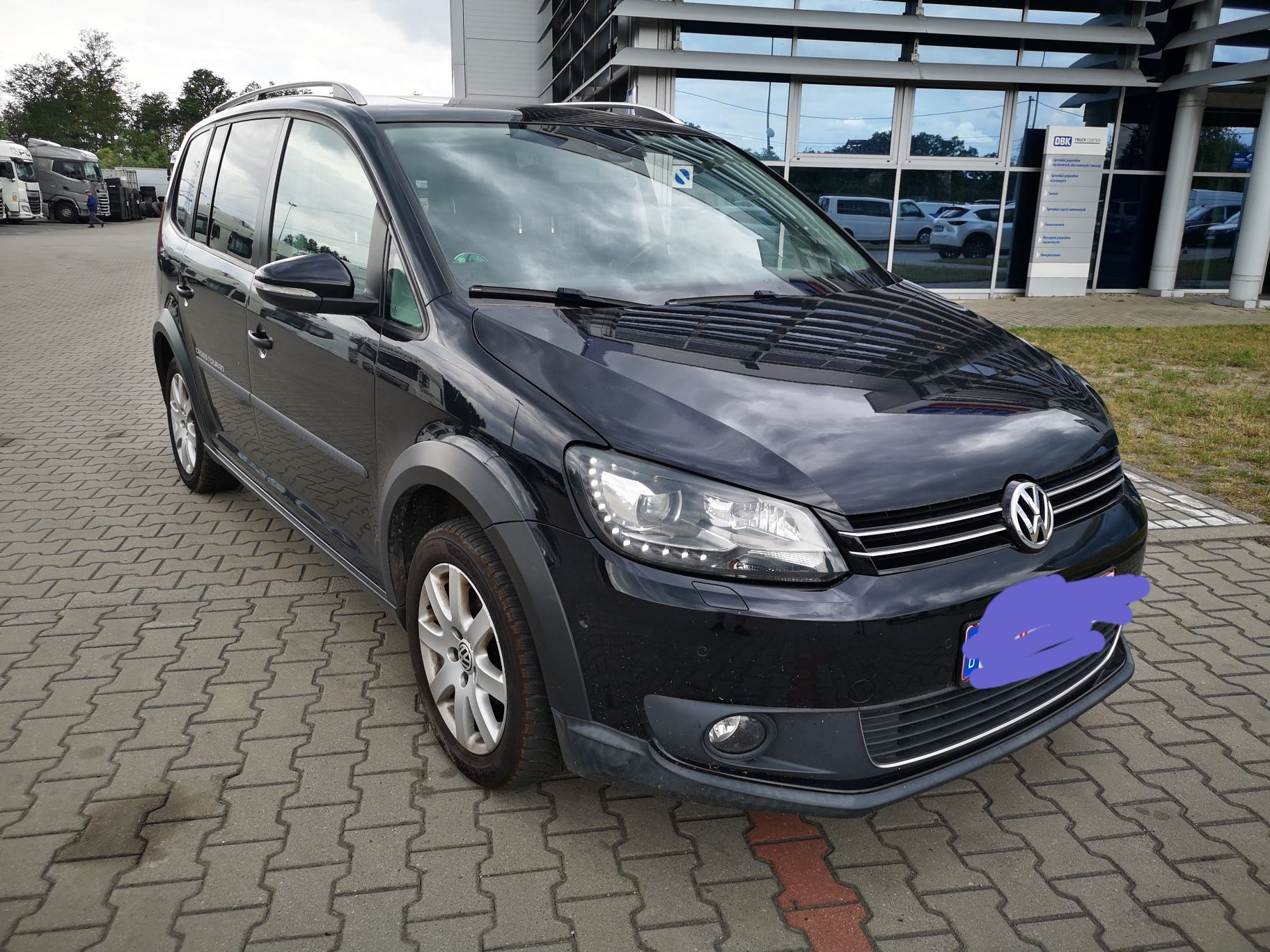 Touran cross 1.6 tdi, dsg, led
