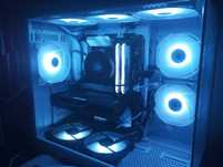 white gaming pc very good condition
