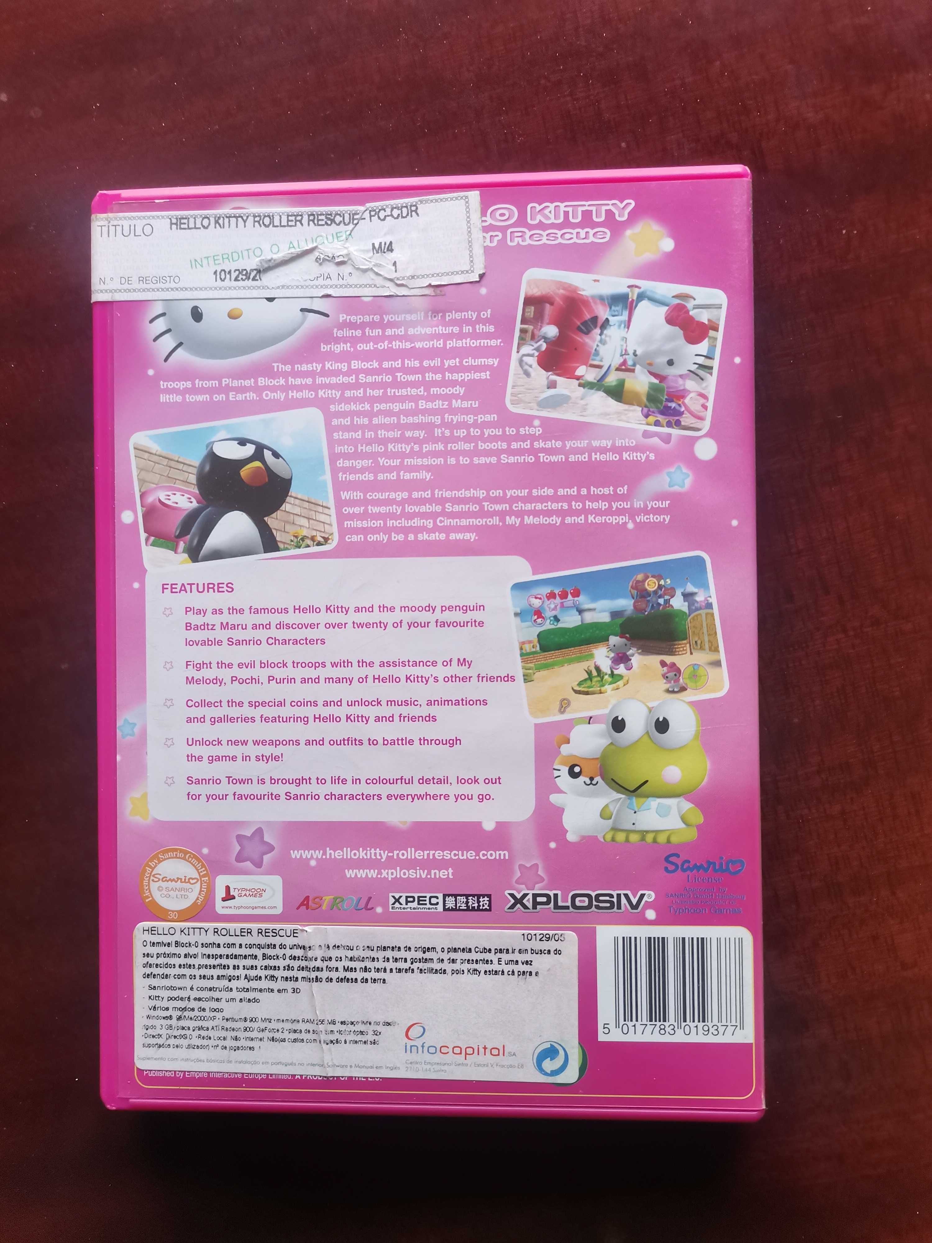 Hello Kitty - Roller Rescue  PC CD - Rom