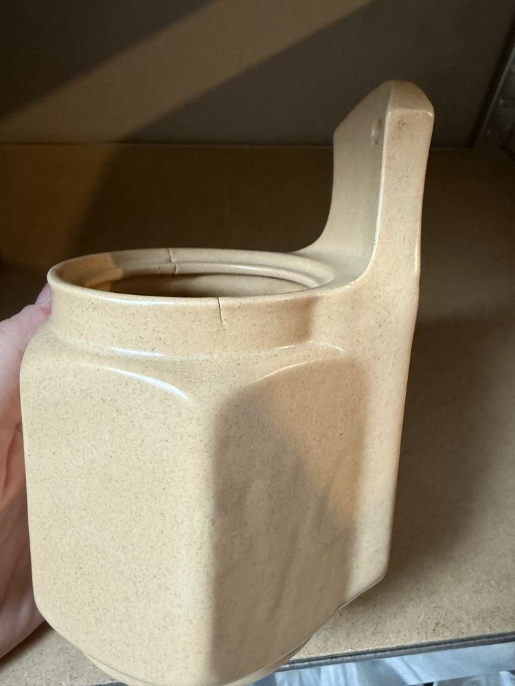 Ceramiczny pojemnik na sól Bolesławiec