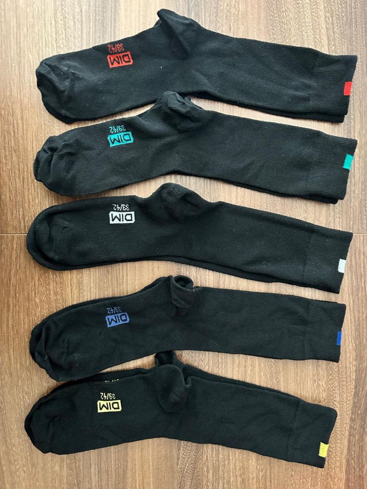 5 par skarpetek 39-42 DIM