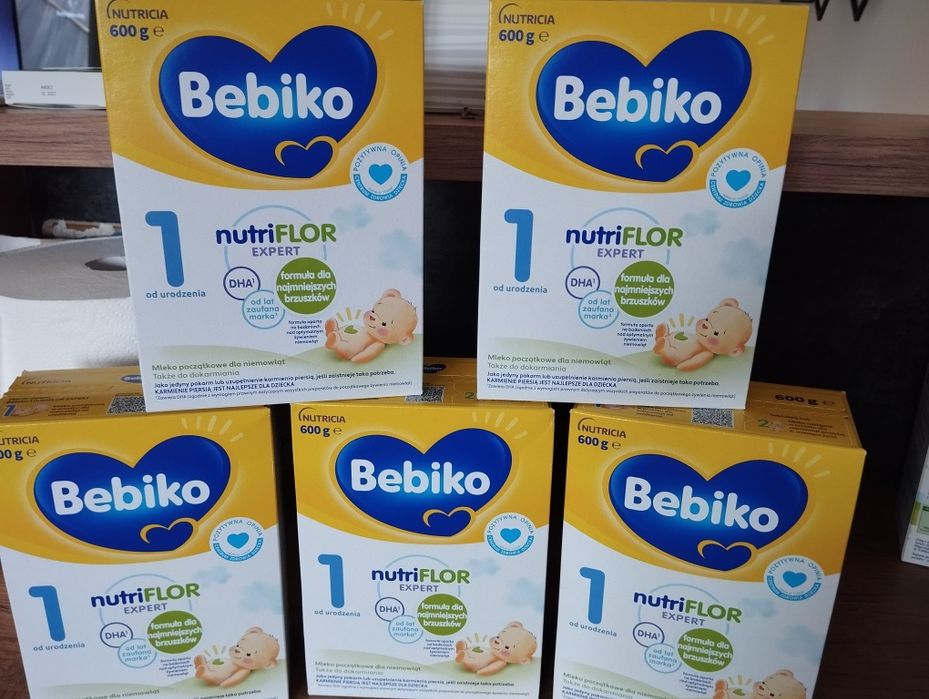 5 x Bebiko 1 nutriflor expert