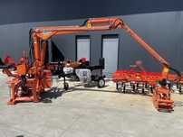 Grua florestal para trator