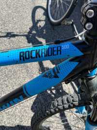 bicicleta btwin rockrider 500 azul