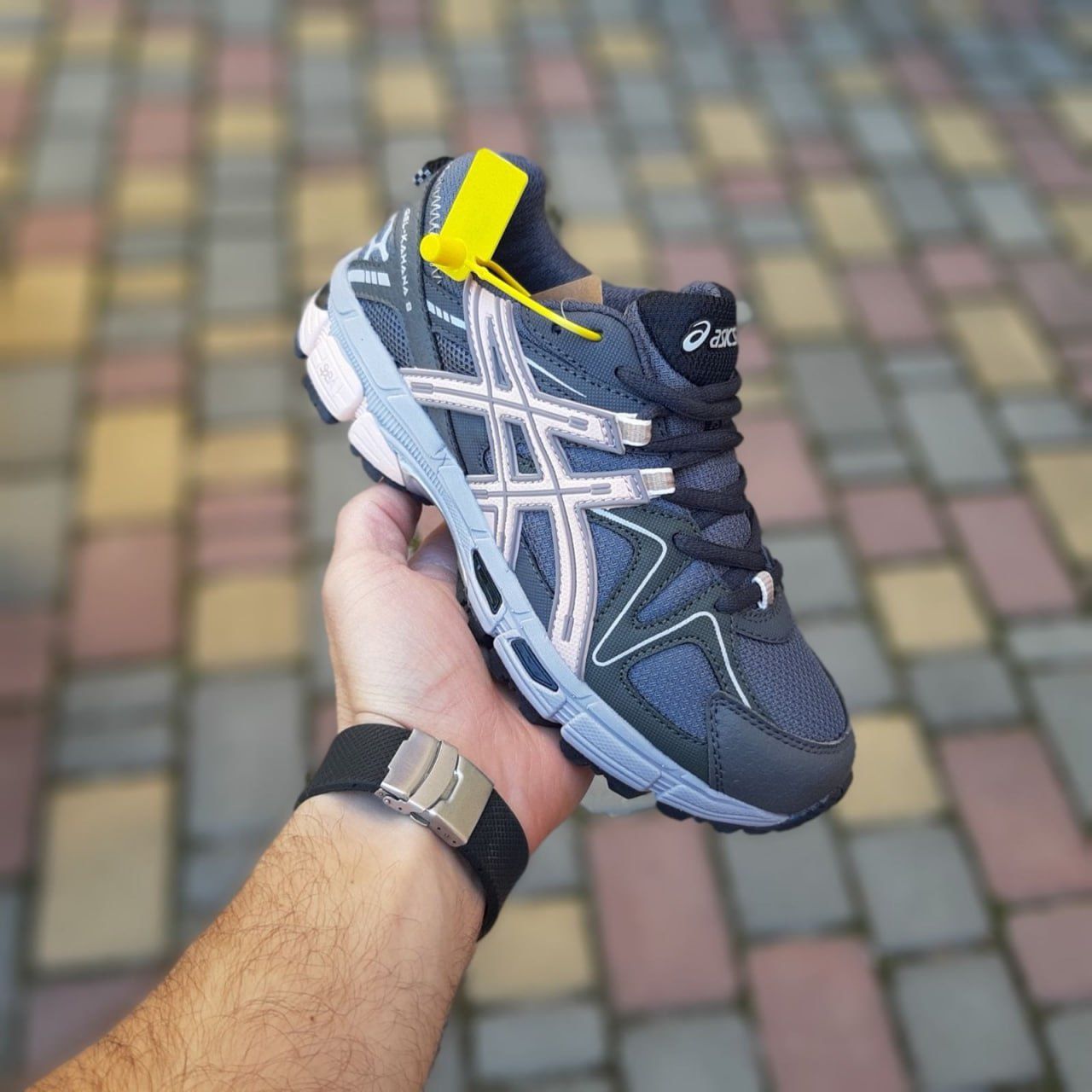 Жіночі кросівки ASICS Gel Kahana 8 Женские кроссовки Асикс серые