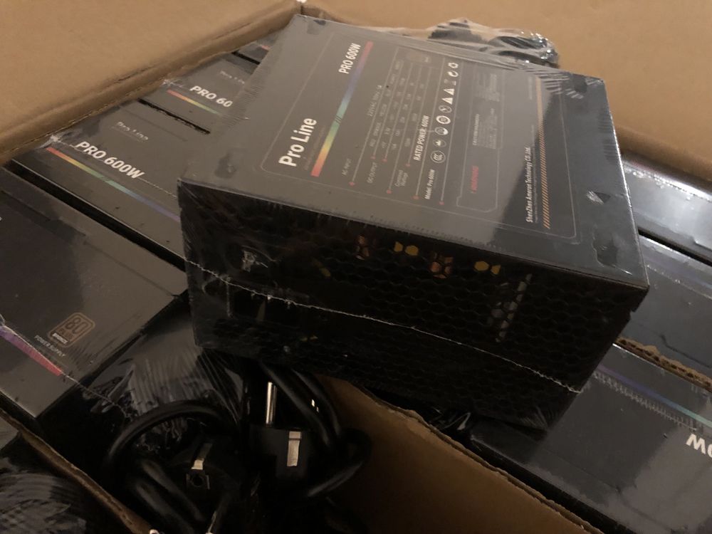 Енергоефективний блок живлення Pro Line (ATX 600W), 80 PLUS Bronze