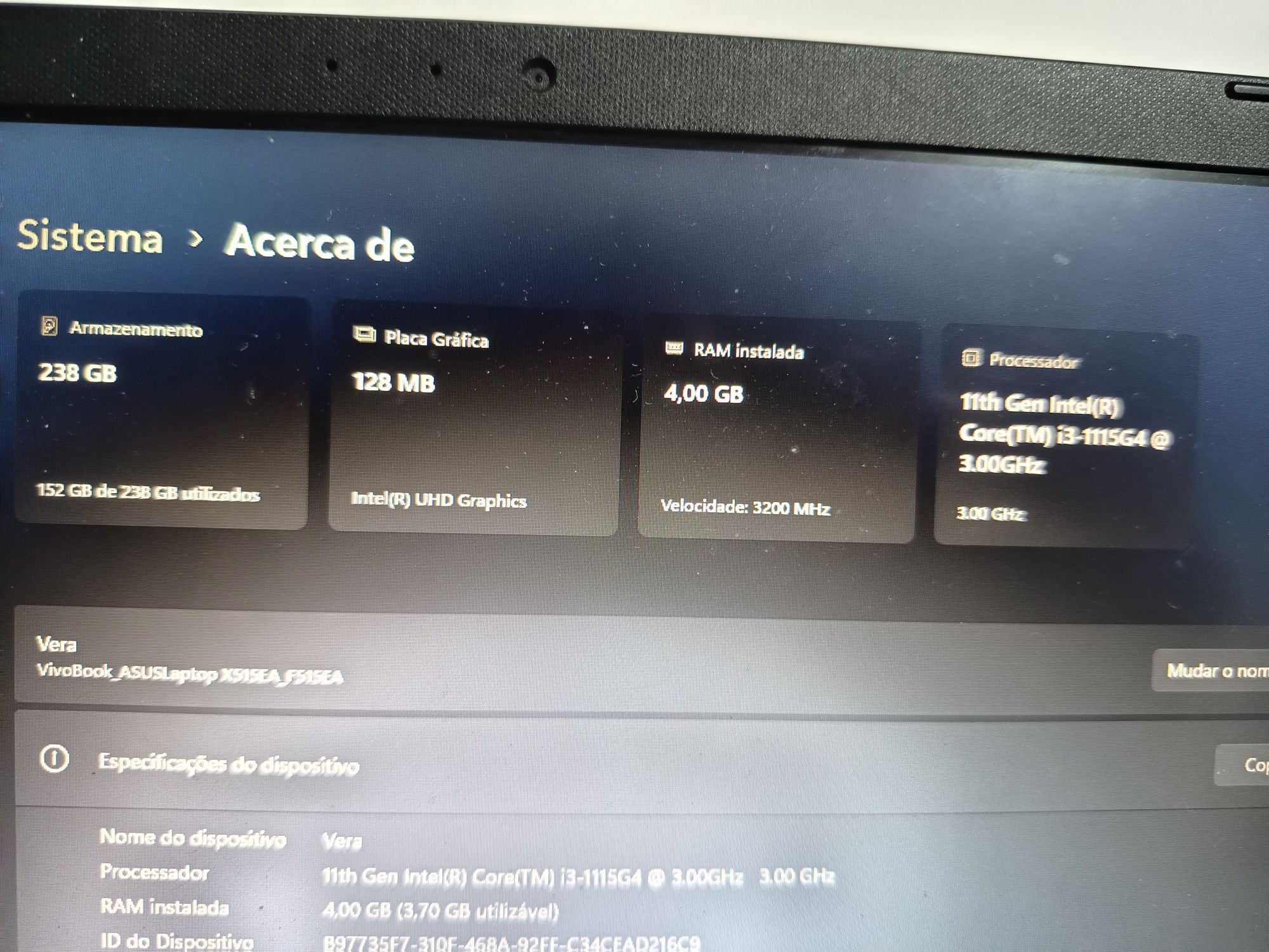 PC Asus como novo