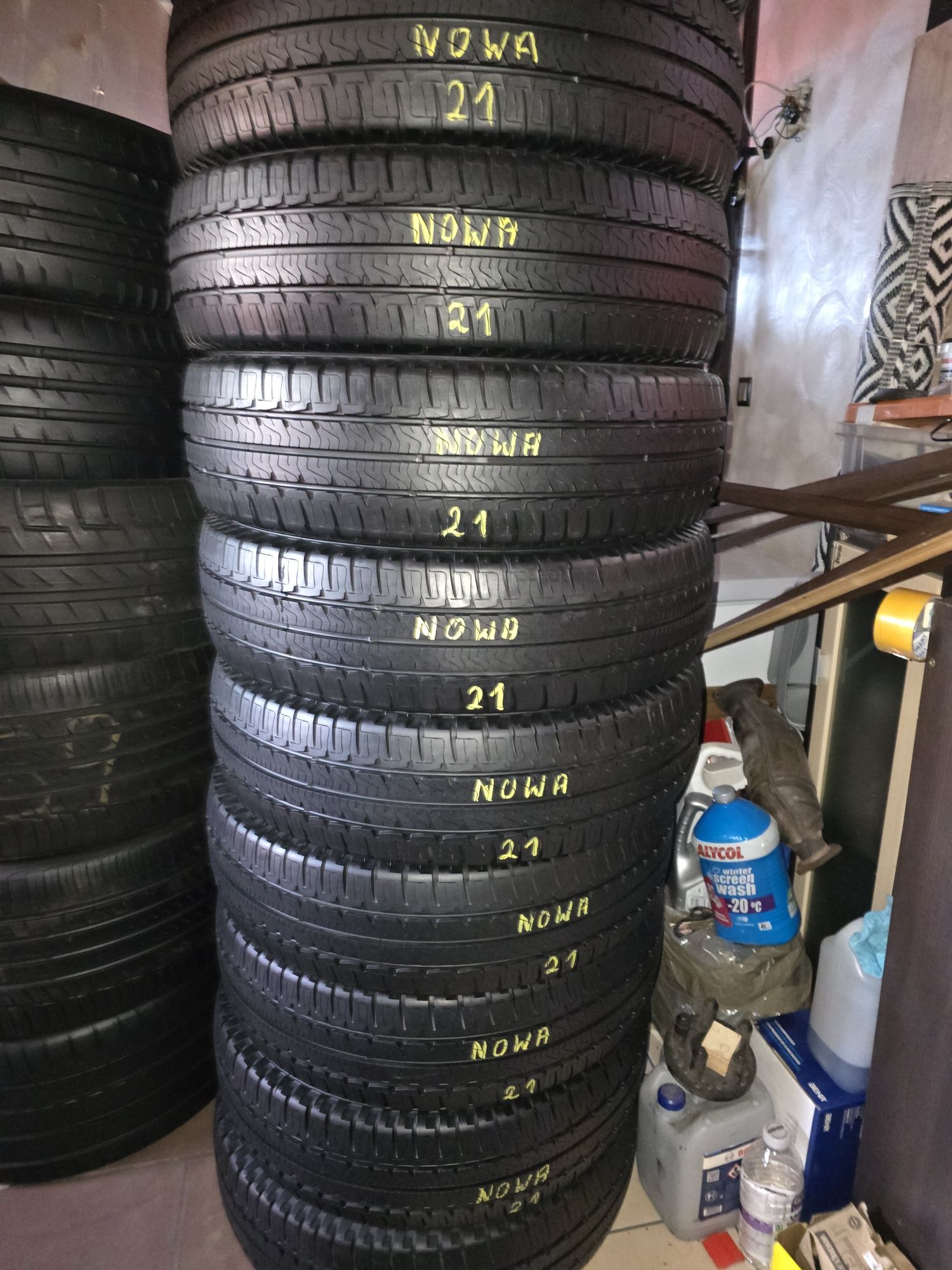 225/75/16 c Michelin agilis Całoroczne super kpl demo 99,9% b. z 21r.