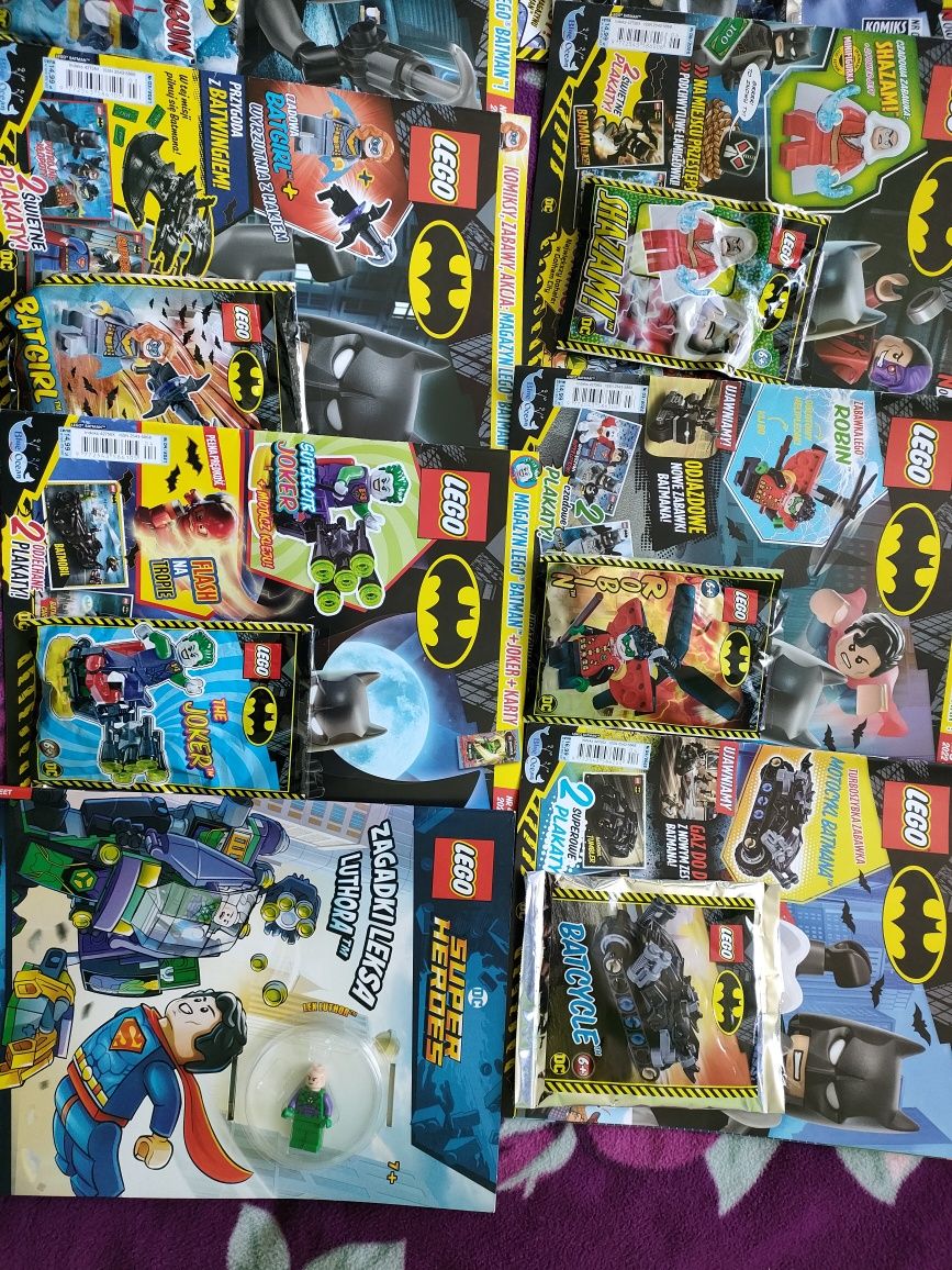 Czasopisma LEGO Batman x12 (Opis)